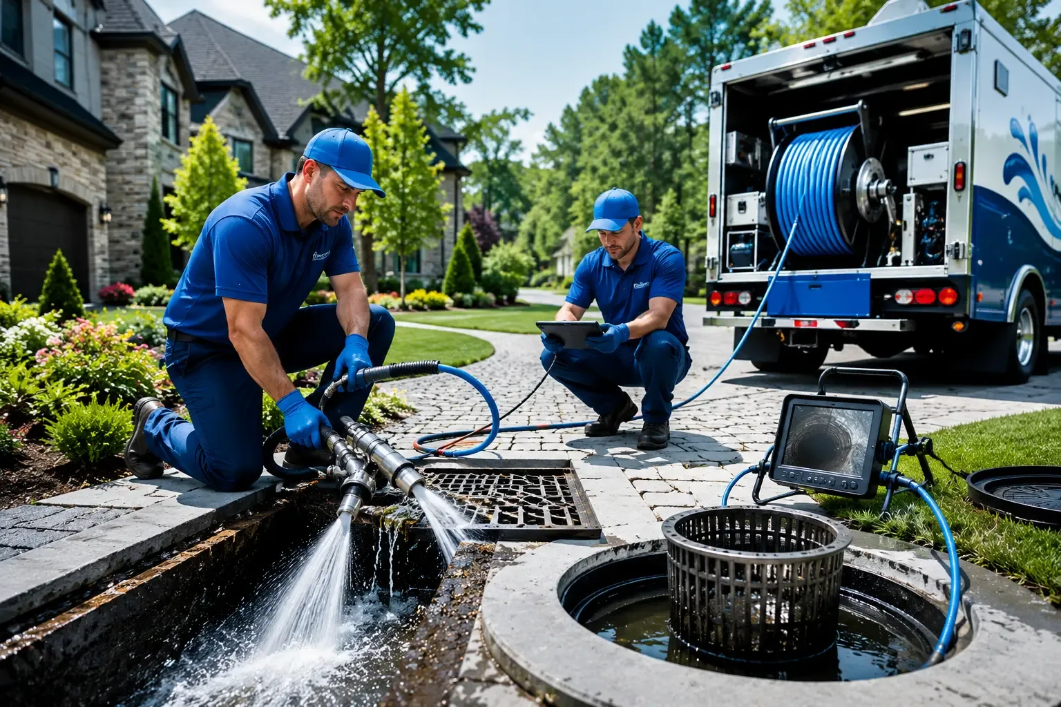 Local outdoor drain cleaning professionals in Hagerstown, IN