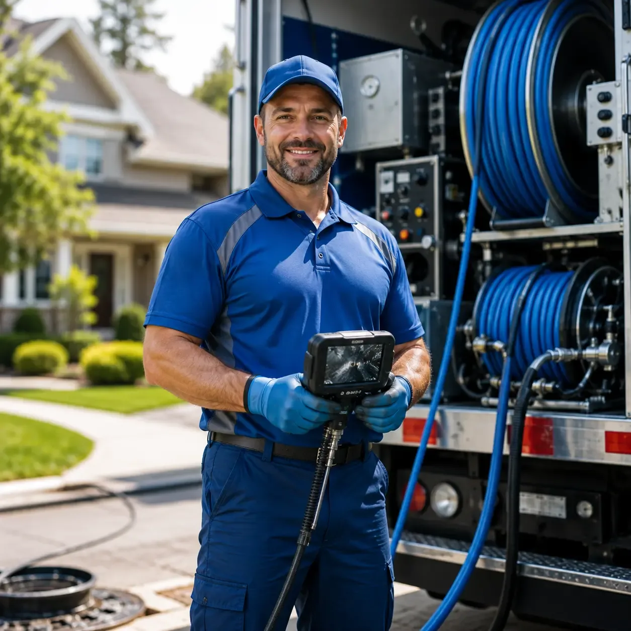 Local outdoor drain cleaning specialists in Hagerstown, IN